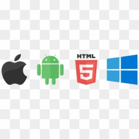 Windows Mac Ios Android, HD Png Download - app store badge png