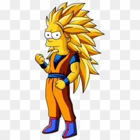 Bart Simpson Clipart Drake - Bart Simpson Goku, HD Png Download - los simpson png