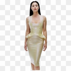 Clip Art Monica Bellucci Reloaded Merovingian - Monica Bellucci Latex Dress, HD Png Download - neo matrix png
