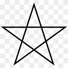 Many Triangles Are There In A Star, HD Png Download - star gif png