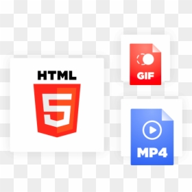 Animated Or Static Html5 Banners - Html 5, HD Png Download - star gif png
