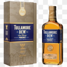 Tullamore Dew Celebratory Phoenix Bottle Box 01 No - Tullamore Dew Phoenix Irish Whiskey, HD Png Download - tullamore dew logo png