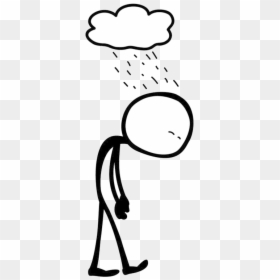 Depression Free Cliparts Depressed Friends Clip Art - Depressed Clipart, HD Png Download - depressed png