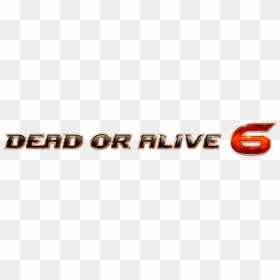 Dead Or Alive 6 Logo, HD Png Download - dead or alive png