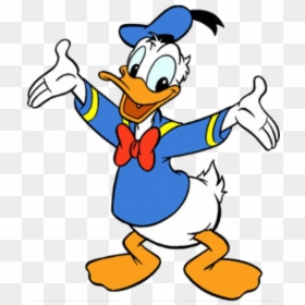 Donald Duck Clipart, HD Png Download - pato png
