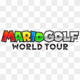 3ds Mariogolf Worldtour - Mario Golf World Tour Logo, HD Png Download - reggie fils aime png