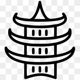 Asians Clipart Tao - Easy Simple Temple Drawing, HD Png Download - tao png