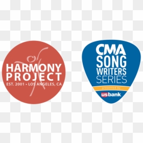 Hp X Cma Songwriters Series Logos - Us Bank All Of Us, HD Png Download - harmony png