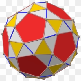 Polyhedron Great Rhombi 12-20 Subsolid Snub Right - Snub Dodecahedron, HD Png Download - great png