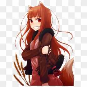 Transparent Spice Clipart - Spice And Wolf Fanart, HD Png Download - holo png