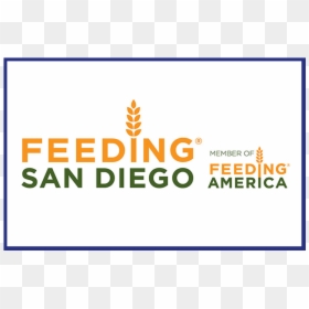 Feeding San Diego - Feeding America, HD Png Download - feeding america logo png