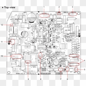 Diagram, HD Png Download - pcb png