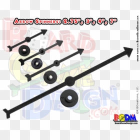 Game Spinner Arrows,2 - Bowling Pin Pawns, HD Png Download - spinners png
