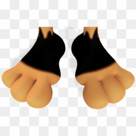 Nicole The Holo-lynx Feet Closeup 4 - Earrings, HD Png Download - holo png