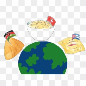 Breakfast Recipes From Around The World - Food Around The World Clipart, HD Png Download - recipes png