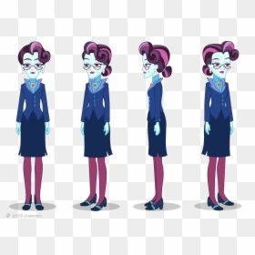 Friendship Games Principal Cinch Turnaround Art - Equestria Girl Principal Cinch, HD Png Download - cinch png