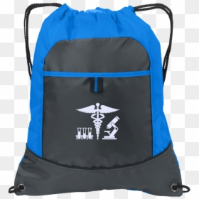 Medical Laboratory Scientist Caduceus Pocket Cinch - Backpack, HD Png Download - cinch png
