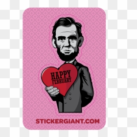 Custom Abe Lincoln Sticker Design For Stickergiant - Guinness, HD Png Download - abe lincoln png