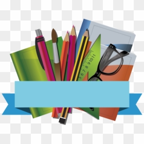 Stationery Vector Free Png - Transparent Background Stationery Png, Png Download - stationary png
