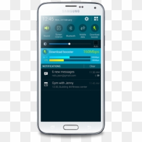 Us Carriers Conspire To Remove Galaxy S5 Download Booster, HD Png Download - galaxy s5 png