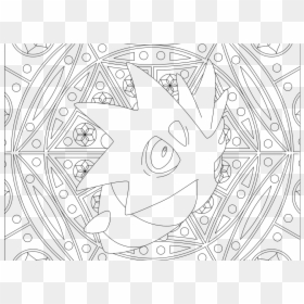 Adult Pokemon Coloring Page Pupitar - Eevee Espeon Pokemon Coloring Pages, HD Png Download - togetic png