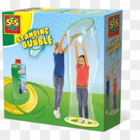 Standing In A Bubble, HD Png Download - action bubble png