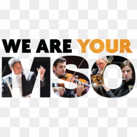 We Are Your Mso - Album Cover, HD Png Download - symphony png