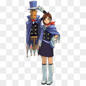 Trucy Wright Hd Gif, HD Png Download - ace attorney png