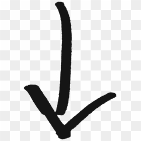 Arrow-black - Calligraphy, HD Png Download - nah png