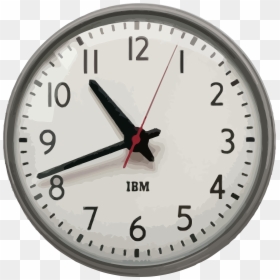 1960s Ibm 13 5 Inch Standard Issue Clock Clipart Png - Ibm Wall Clock, Transparent Png - 1960s png