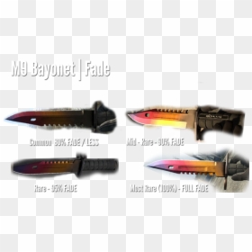 Transparent M9 Bayonet Png - Cs Go Doppler Fade, Png Download - bayonet png