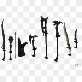 The Elder Scrolls V - All Orc Weapons Skyrim, HD Png Download - morrowind png