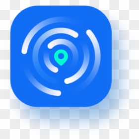 Service Finder App Icon Location Geometric Ui Ios Pin - Graphic Design, HD Png Download - finder icon png
