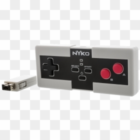 Nyko"s Miniboss Brings Wirless Control To The nes Classic - Eb Games Nes Controller, HD Png Download - nintendo nes png