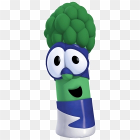 Junior Asparagus Super Costume - Ricochet League Of Incredible Vegetables, HD Png Download - larry the cucumber png
