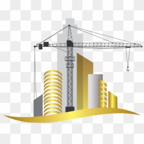 Construction Crane Logo, HD Png Download - construction crane png