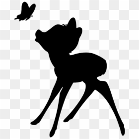 Canidae Cat Dog Deer Mammal - Silhouette, HD Png Download - catdog png
