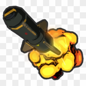 Clip Art Cartoon Missle - Portable Network Graphics, HD Png Download - missile trail png