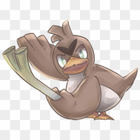 Farfetch D Samurai, HD Png Download - farfetch'd png