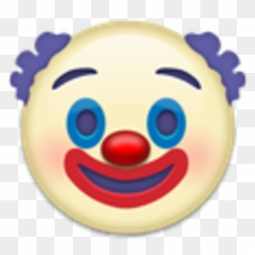 Evil Clown Png -clown Emoji Transparent - Clown With Cowboy Hat, Png Download - new emoji png