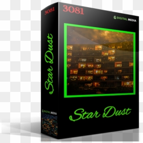 3081 Star Dust Overlay - Led-backlit Lcd Display, HD Png Download - star dust png