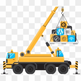 Png Construction Crane Clipart, Transparent Png - construction crane png