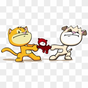 Catdog - Cat And Dog Cartoon, HD Png Download - catdog png