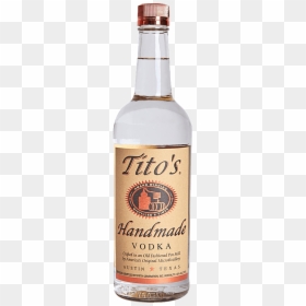 Tito's Handmade Vodka, HD Png Download - titos vodka png