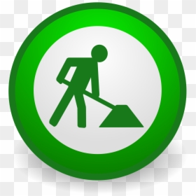 Page Under Construction Green Png, Transparent Png - under construction icon png