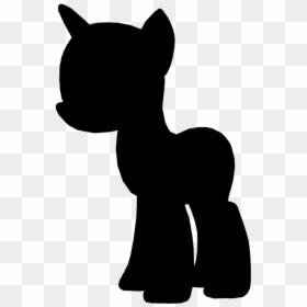 Silhouette Clipart Cat Dog Mammal - Animal Figure, HD Png Download - catdog png
