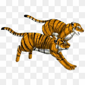 Cheetah Clipart Tiger Run - Tiger Running Gif Transparent, HD Png Download - cheetah running png
