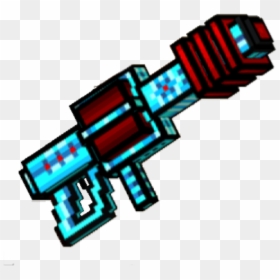 Transparent Laser Tag Gun Clipart - Pixel Laser Gun Png, Png Download - pixel gun png