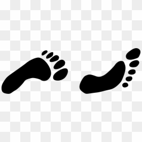 Transparent Free Footprint Clipart - Feet Walking Png, Png Download - big foot png