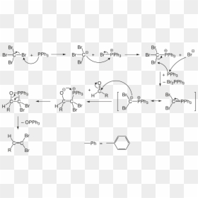 Corey Fuchs Reaction Mechanism With Nitrogen, HD Png Download - vhv